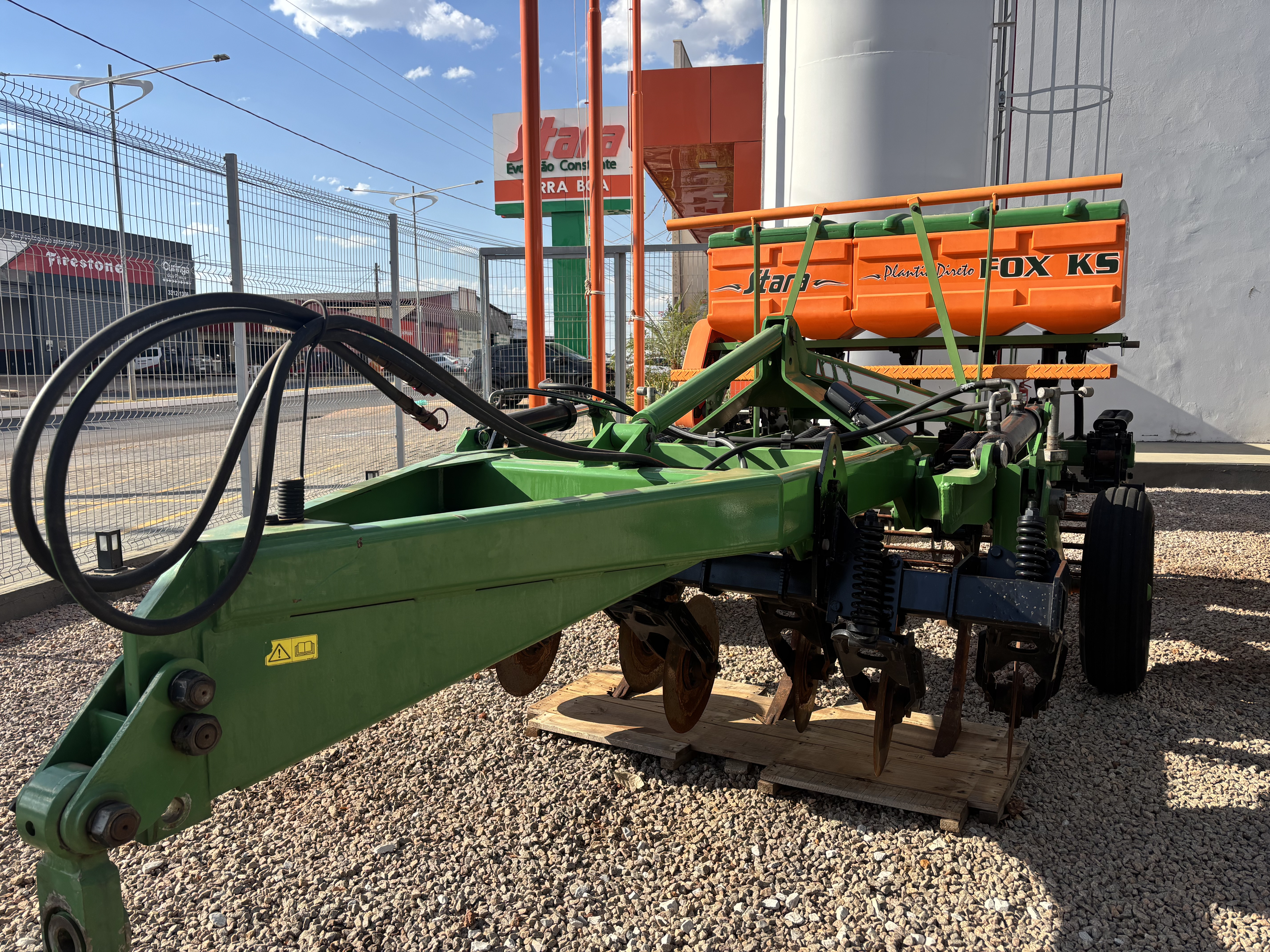 ESCARIFICADOR FOX 7 HASTES C/ KIT KS STARA ano 2019