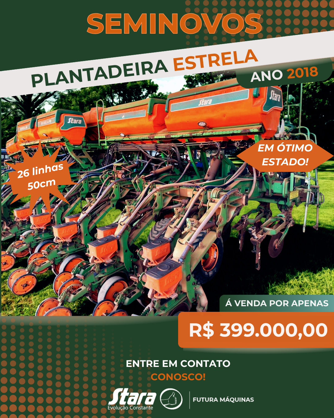 PLANTADEIRA ESTRELA