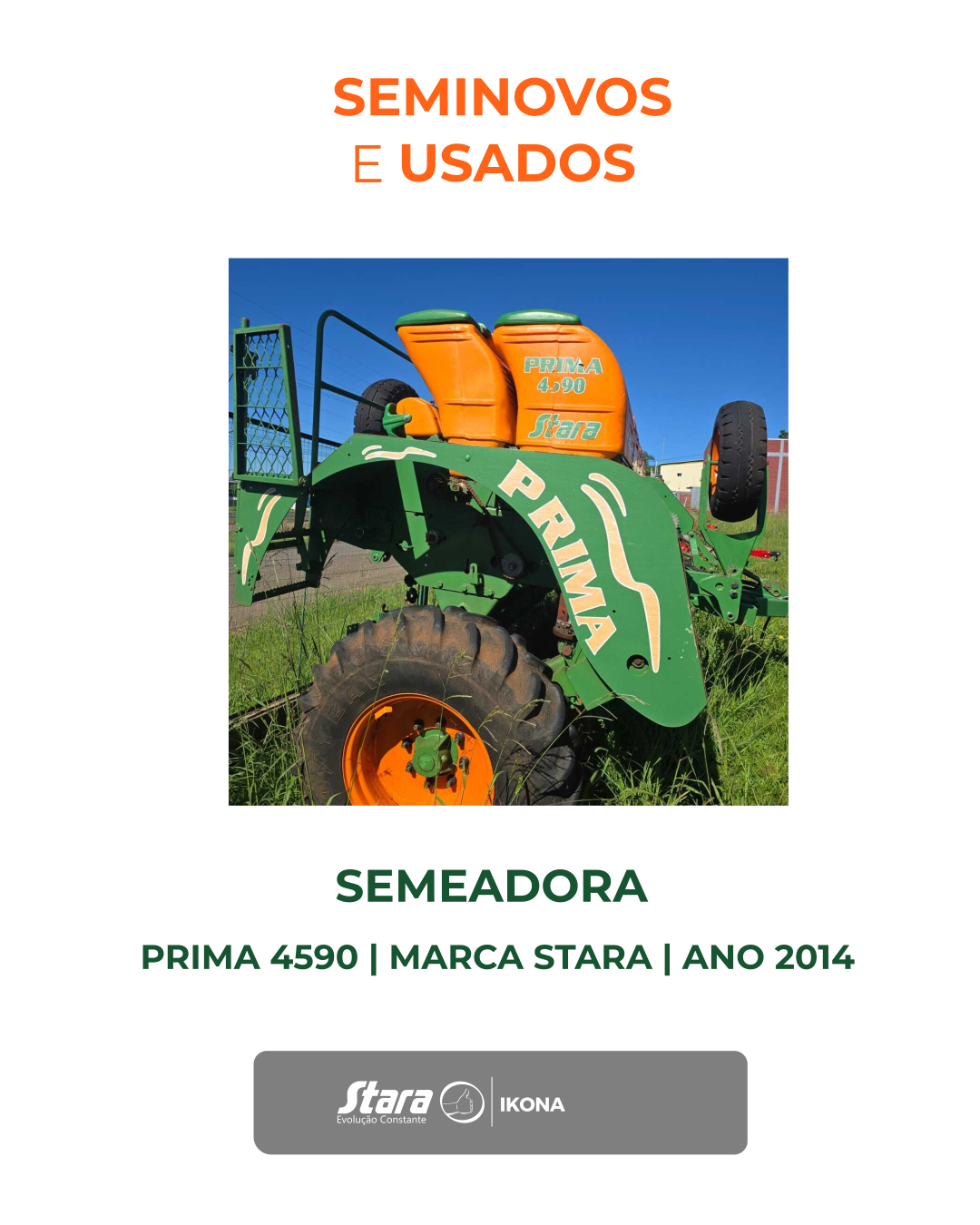 SEMEADORA ADUBADORA PRIMA 4590