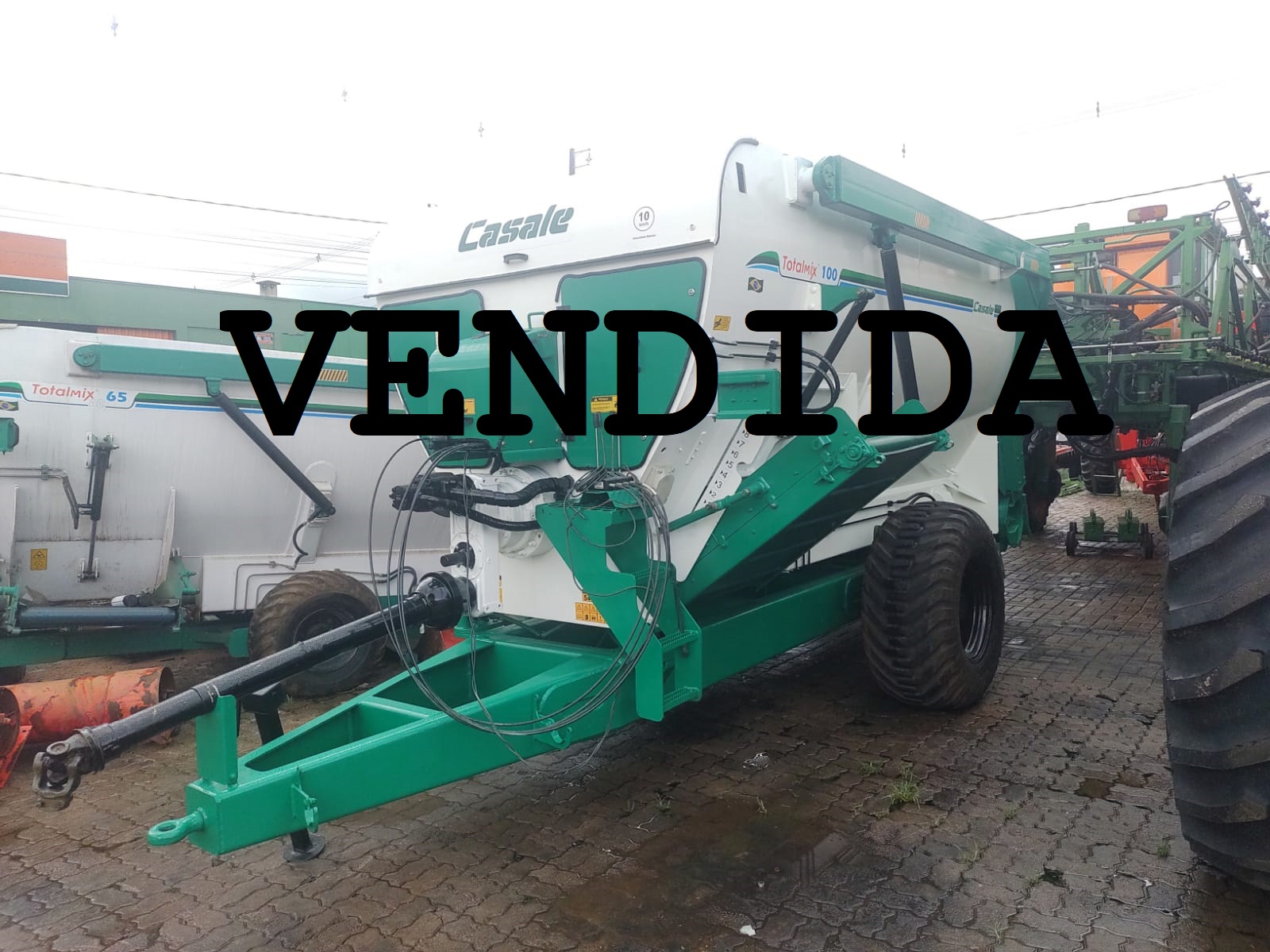 Vagão Misturador Casale TMX 100 - 2017