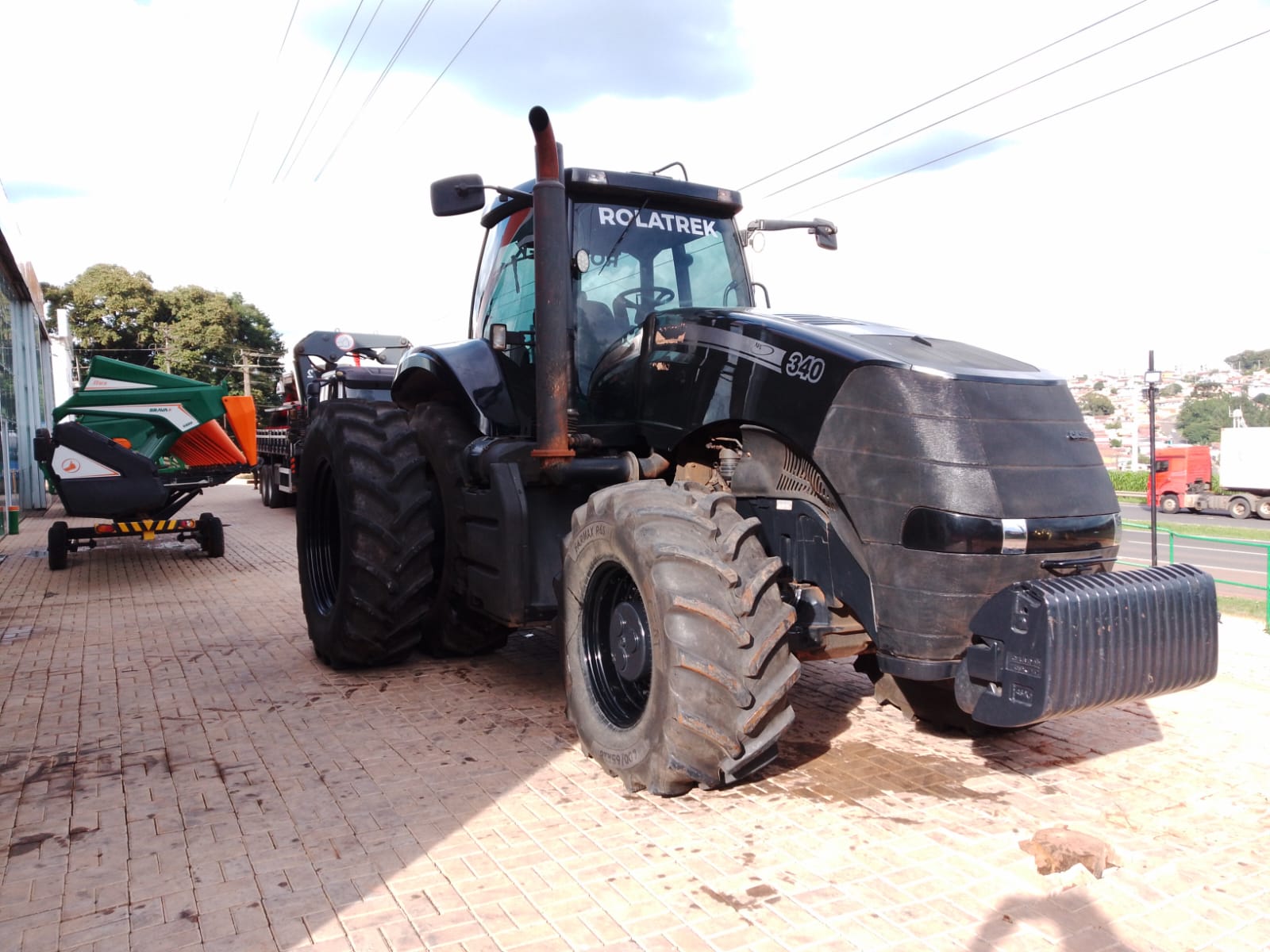 Trator Case Magnum IH 340, ano 2013
