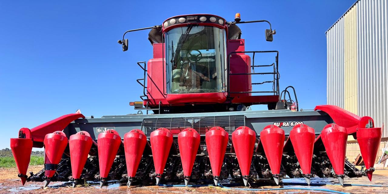 Plataforma Para Milho Jan Supra 6000, ano 2013