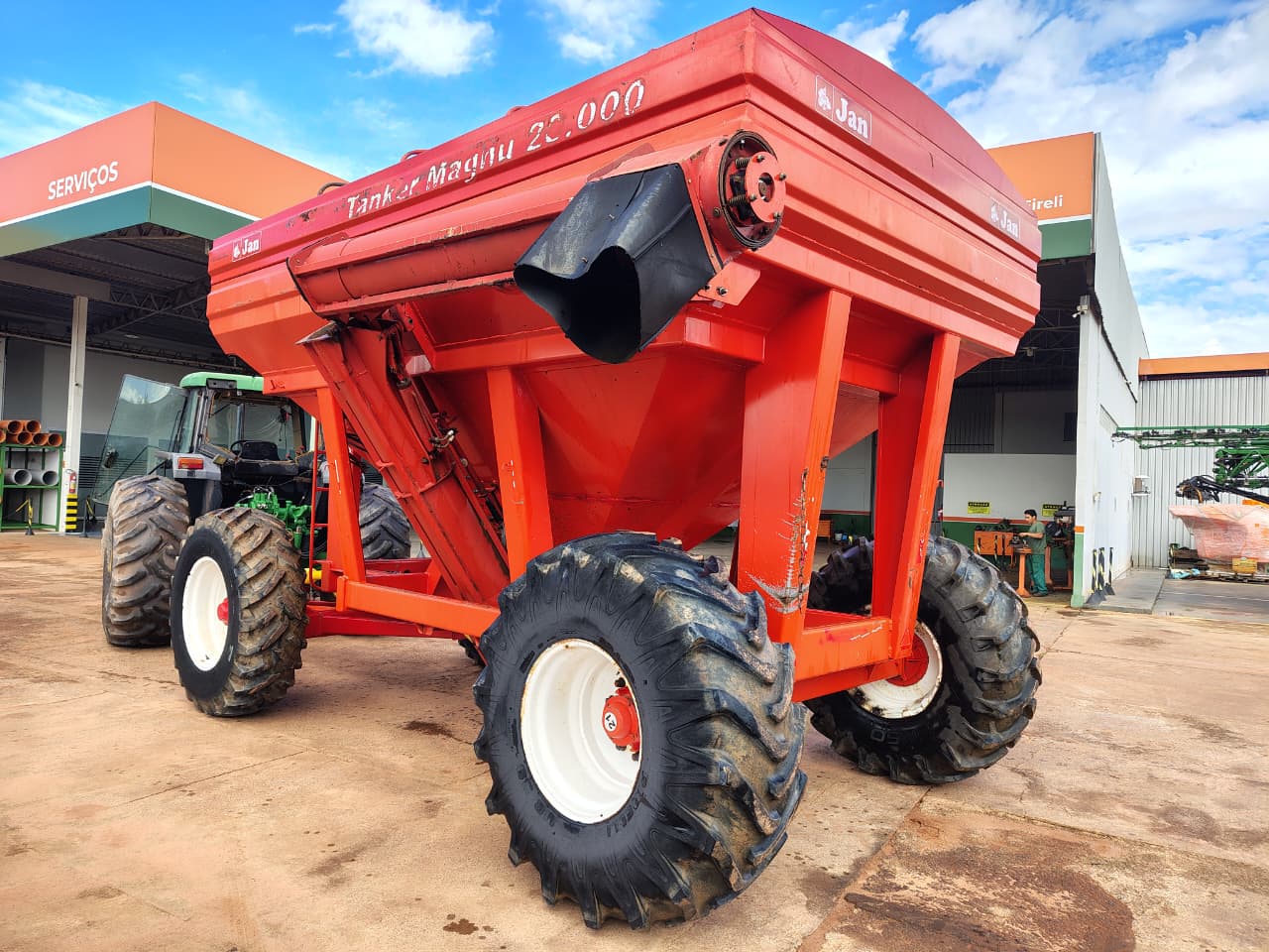 CARRETA AGRICOLA TANKER MAGNU 20.000 - Marca Jan