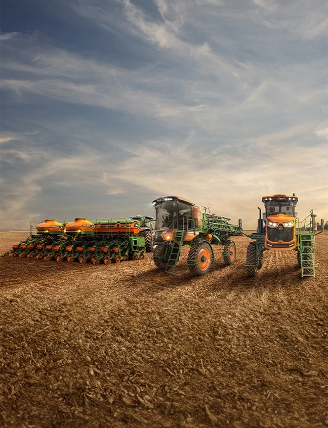 CONHEÇA NOSSA LINHA COMPLETA DE MÁQUINAS AGRÍCOLAS.