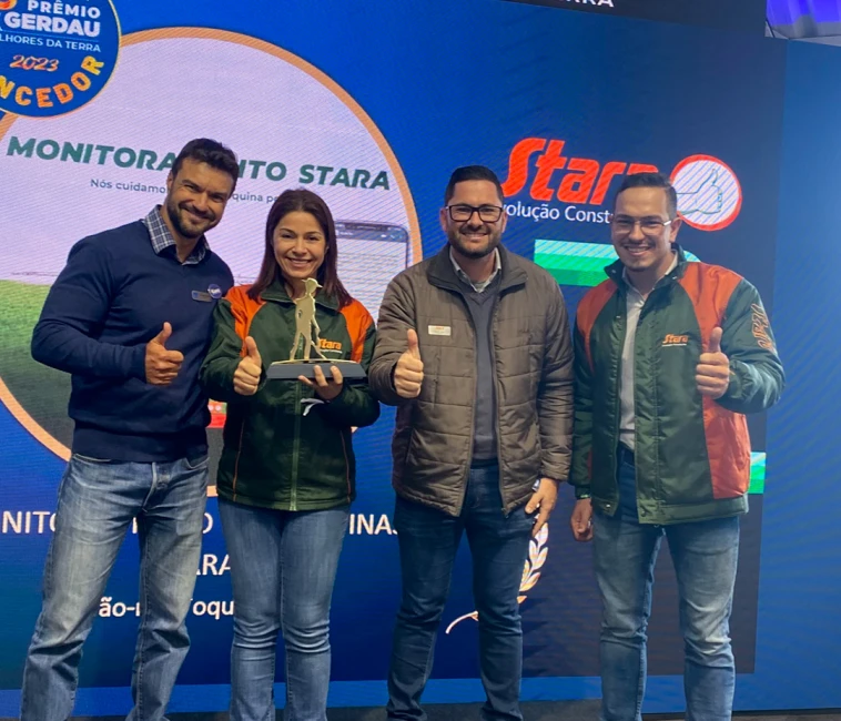Stara recebe Prêmio Gerdau Melhores da Terra