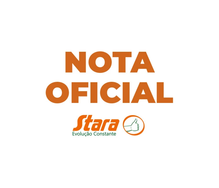 Nota Oficial:  Stara celebra acordo com MPT/RS