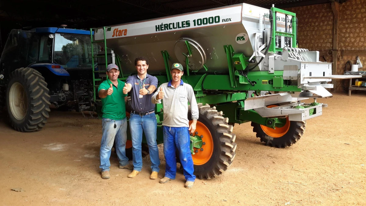 Dealership Agriterra delivered Hércules 10000 in Sorriso, MT
