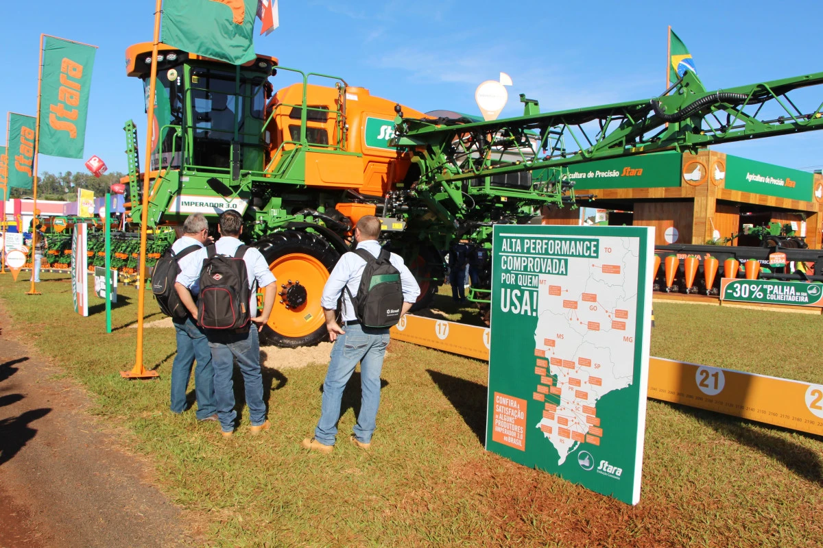 Stara apresenta novidades para o Imperador 3.0 na Agrishow