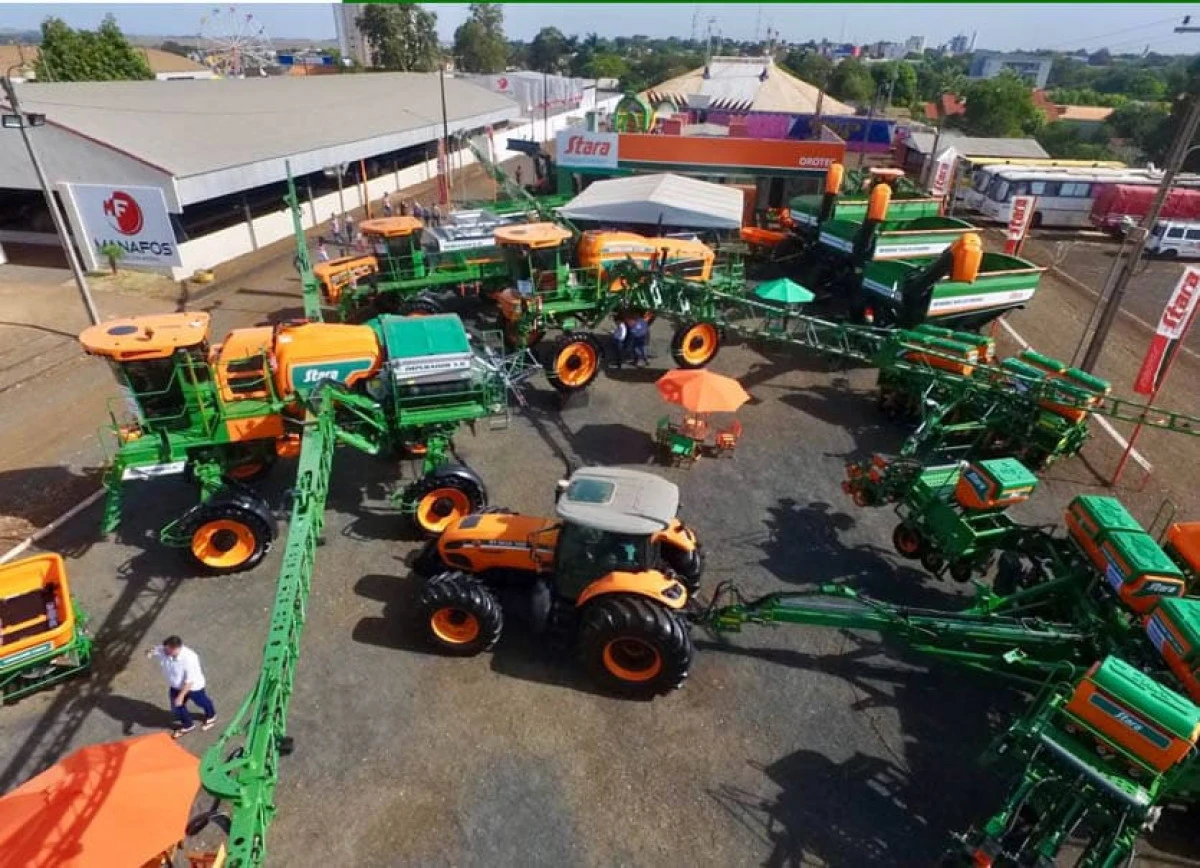 Stara attends a fair in Santa Rita, Paraguay