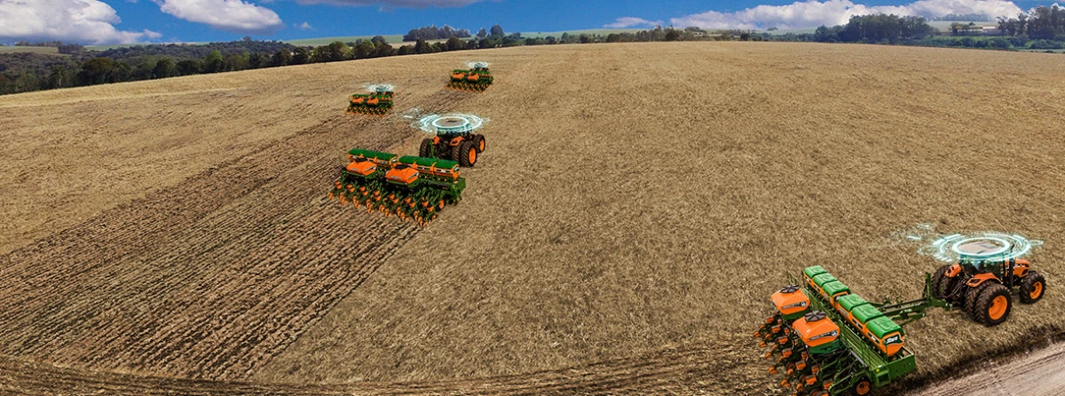 Por que máquinas agrícolas sincronizadas produzem mais e melhor?