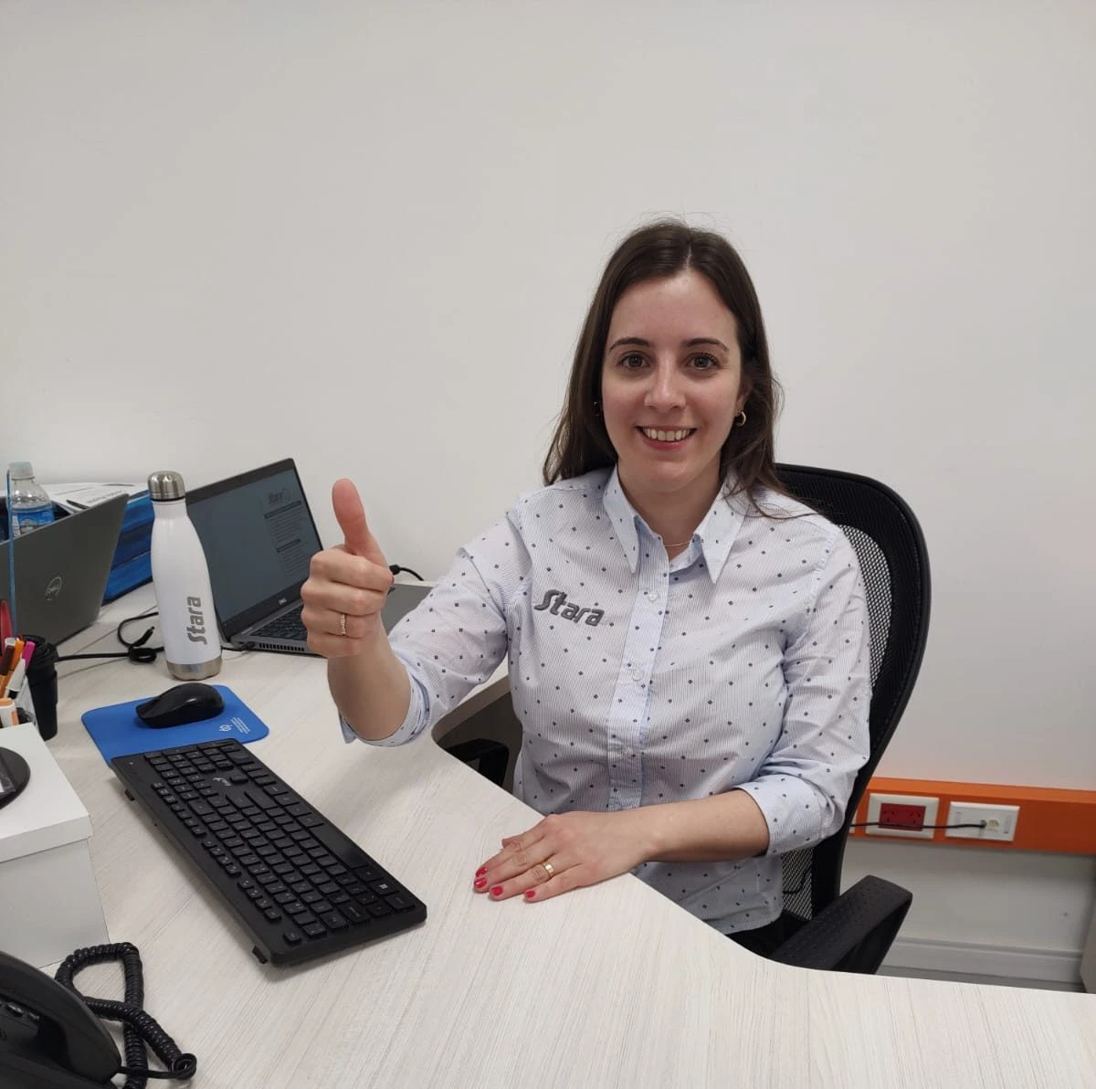 “Fui a primeira mulher argentina a trabalhar na Stara”