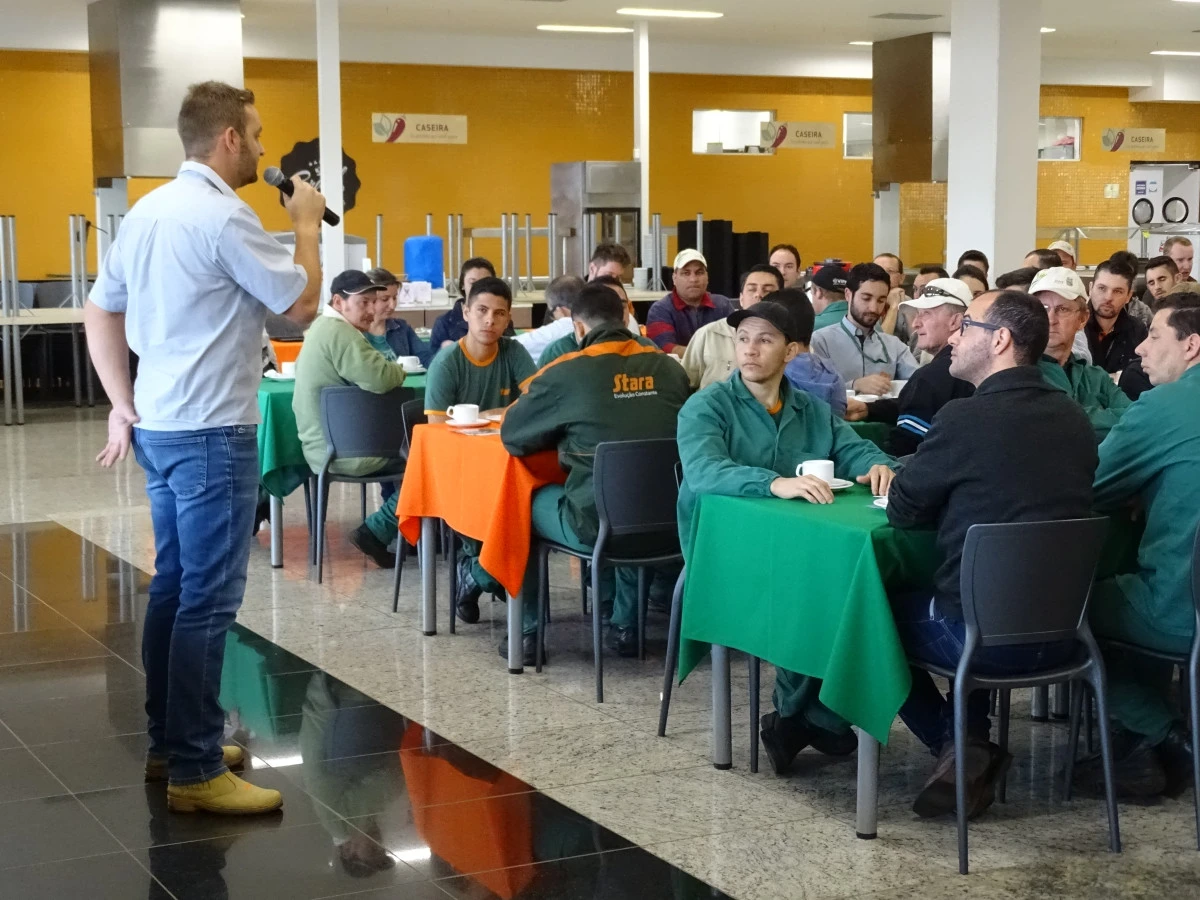 Employees participated of the Breakfast with the President