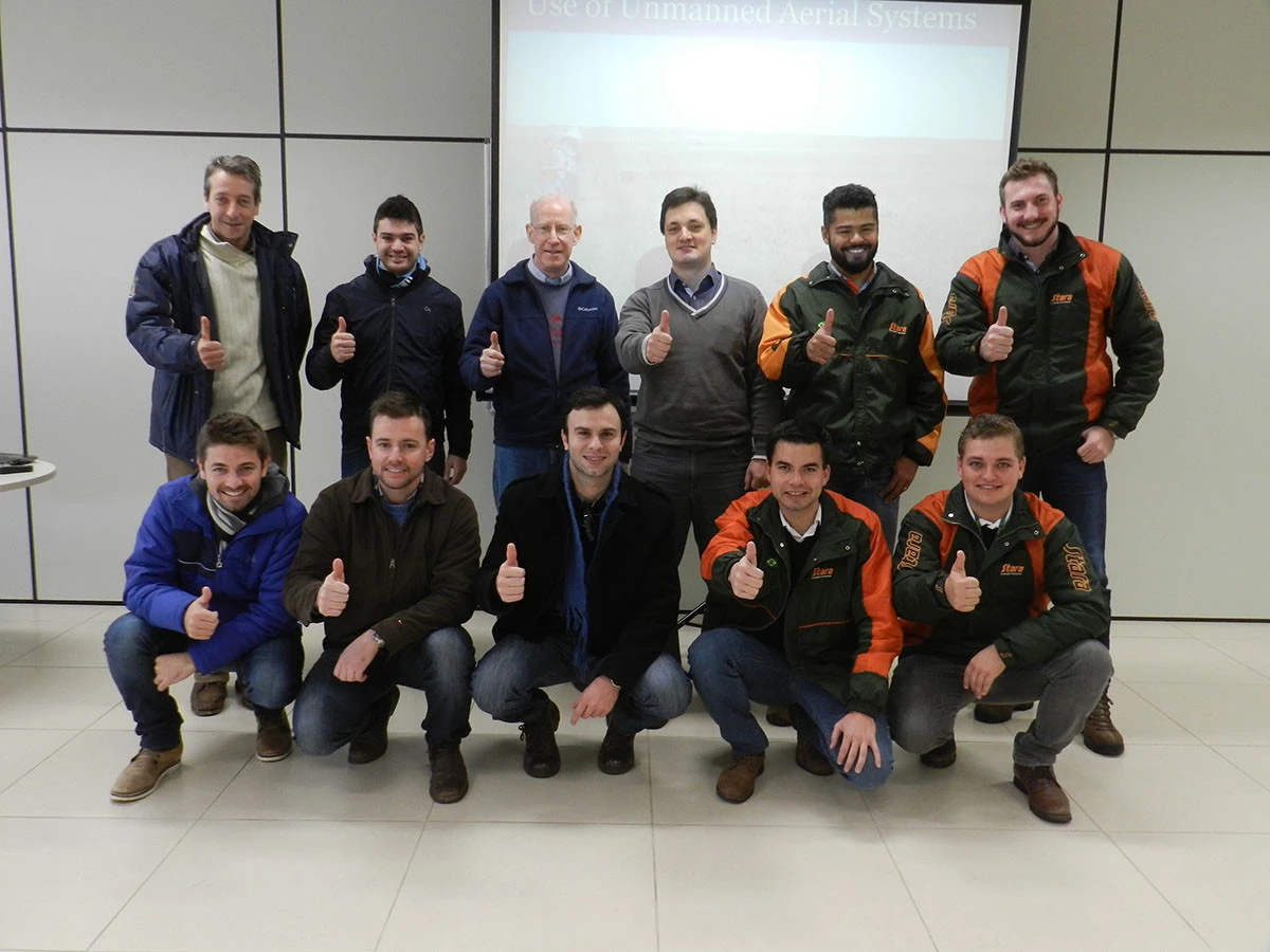 Stara recebe a visita de Richard B. Ferguson, especialista em Agricultura de Precisão