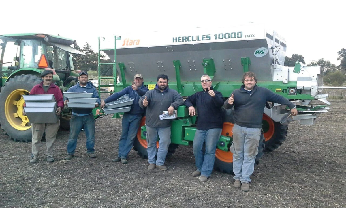 Reseller Nacresol performed delivery of a Hércules 10000 in Uruguay