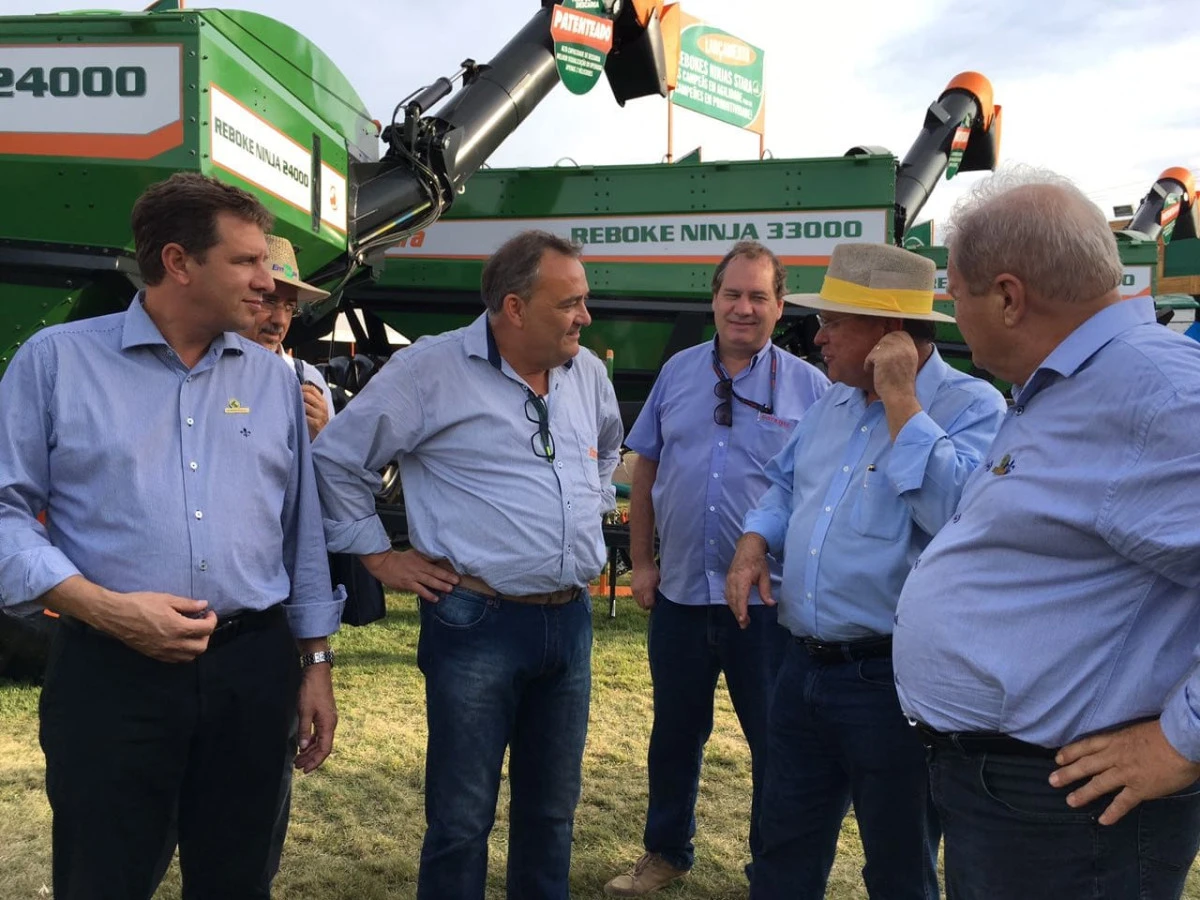 Ministro da Agricultura visita o stand da Stara na Expodireto Cotrijal 2017