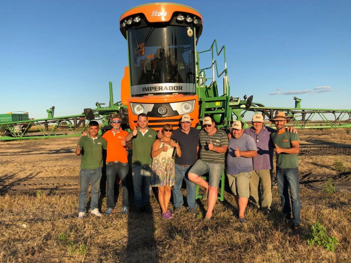 Stara delivers Imperador 3.0 sprayer in Villaguay, Argentina