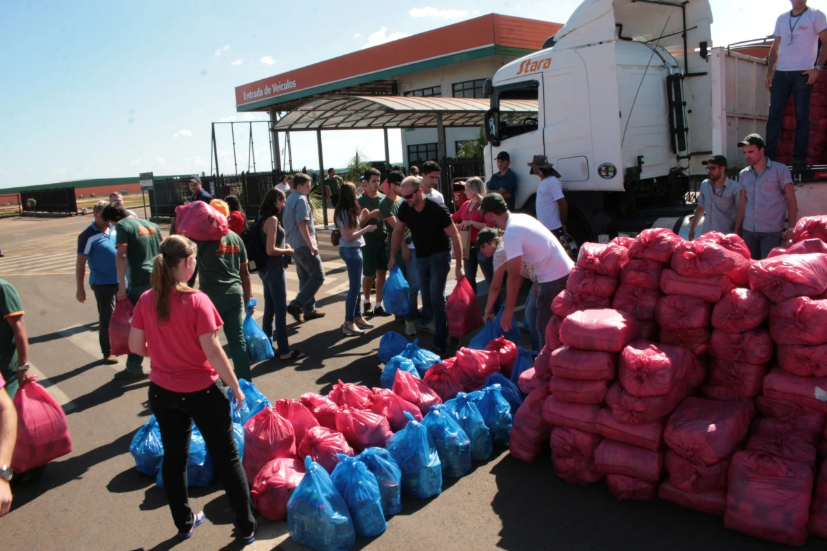 Stara performs basic food donations for its employees