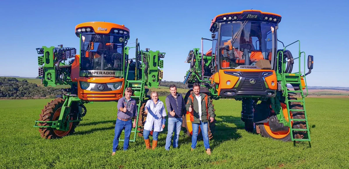 WM Máquinas, entrega un Imperador 3000 en Candói, Paraná