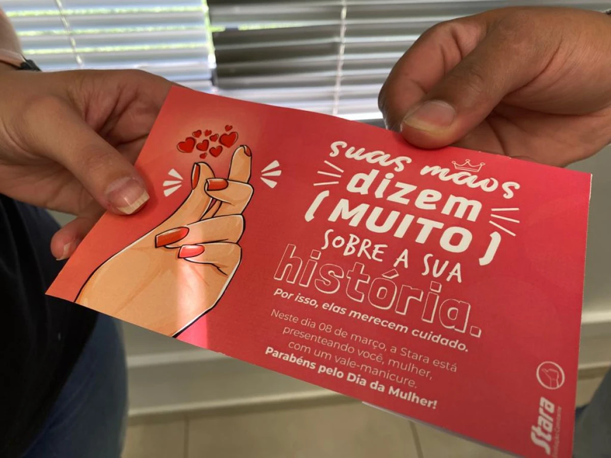 Stara realiza ações para comemorar o Dia da Mulher