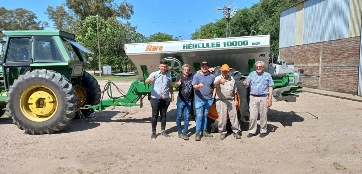 «Nuestra demanda de trabajo en el campo nos llevó a elegir a Stara»