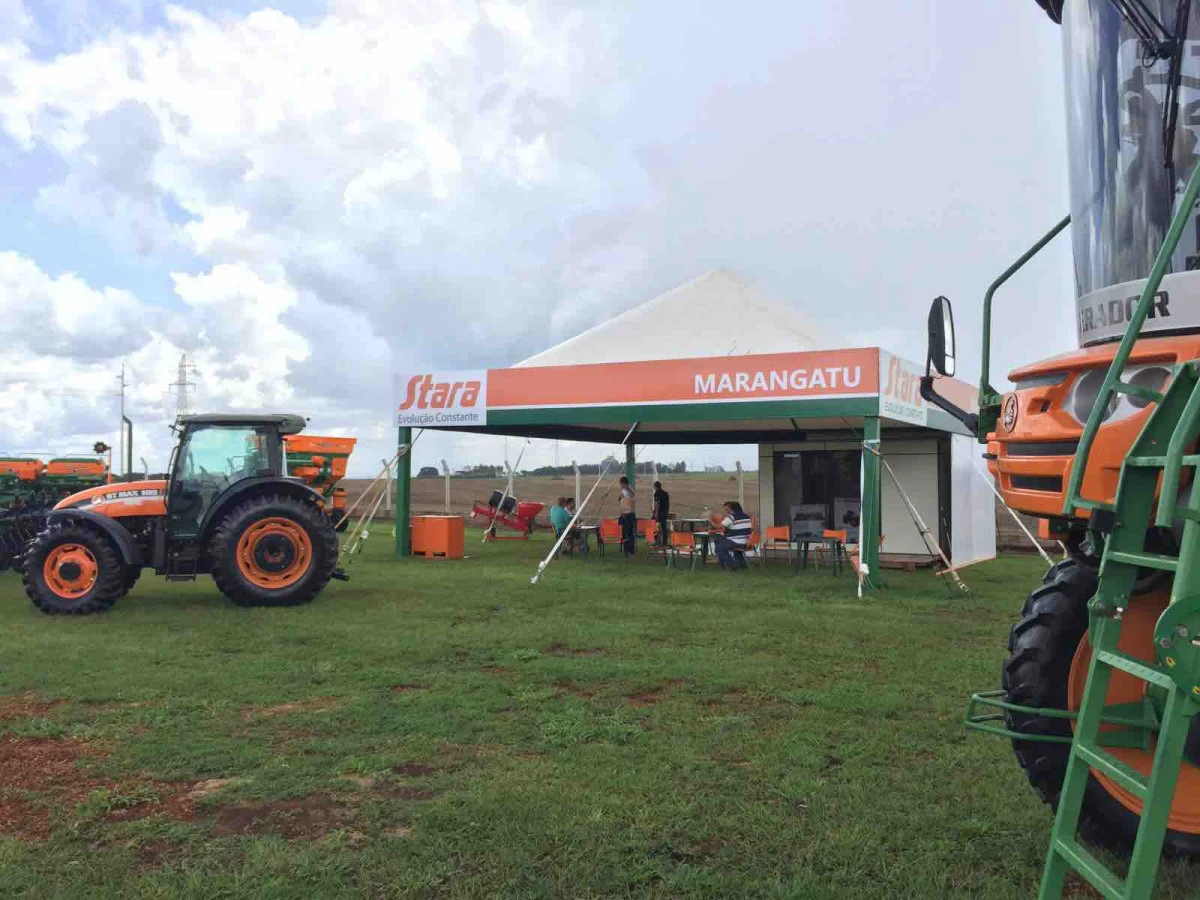 Dealership Marangatu participates on an exhibition in Paraguay