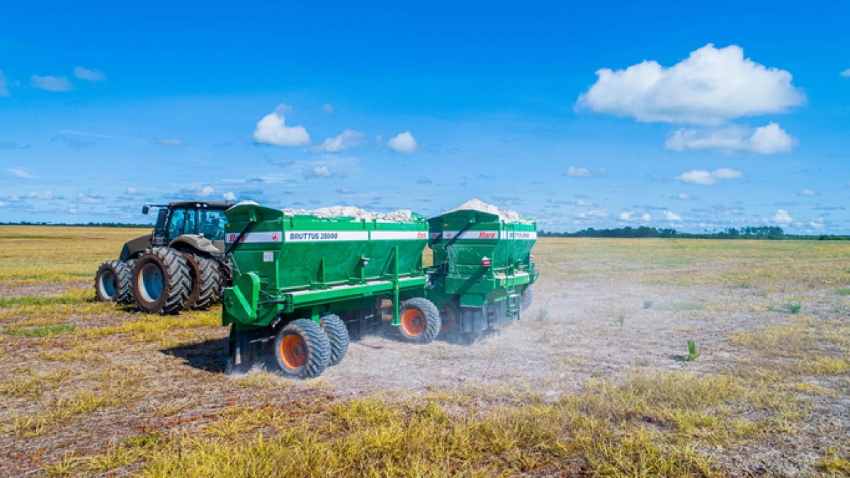 Qual a importância do calcário na agricultura?