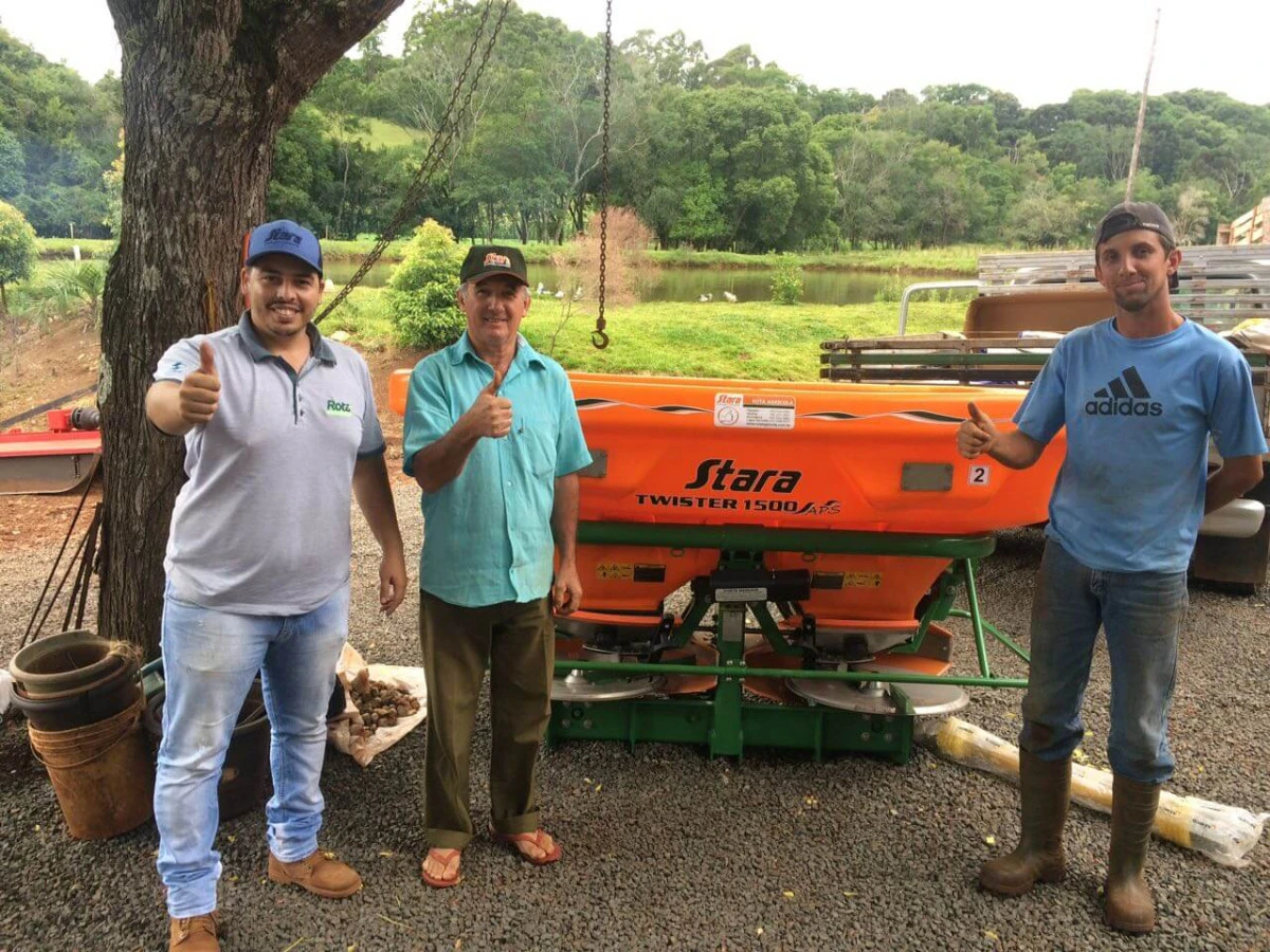 Dealer Rota Agrícola delivers a Twister 1500 in Ibiaçá, RS