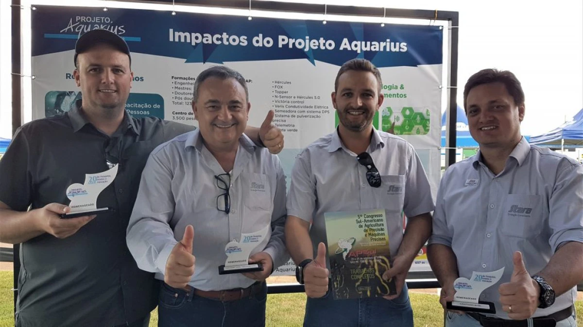 Projeto Aquarius comemora 20 anos de pesquisa em Agricultura de Precisão