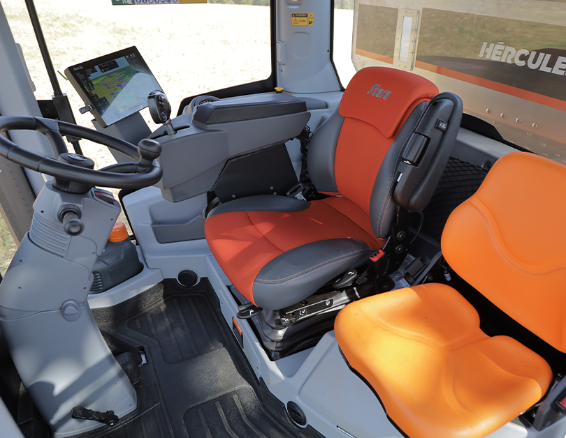 A melhor cabine da categoria