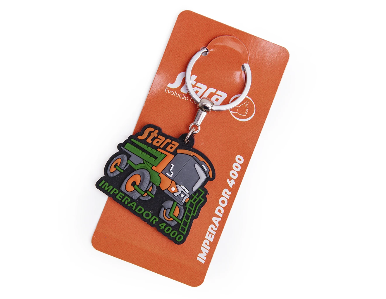 Chaveiro Emborrachado Imperador 4000