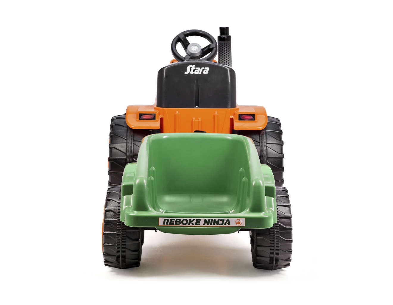 Игрушечный трактор Stara с аккумулятором и прицепом