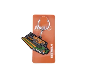 Estrela Rubber Keychain