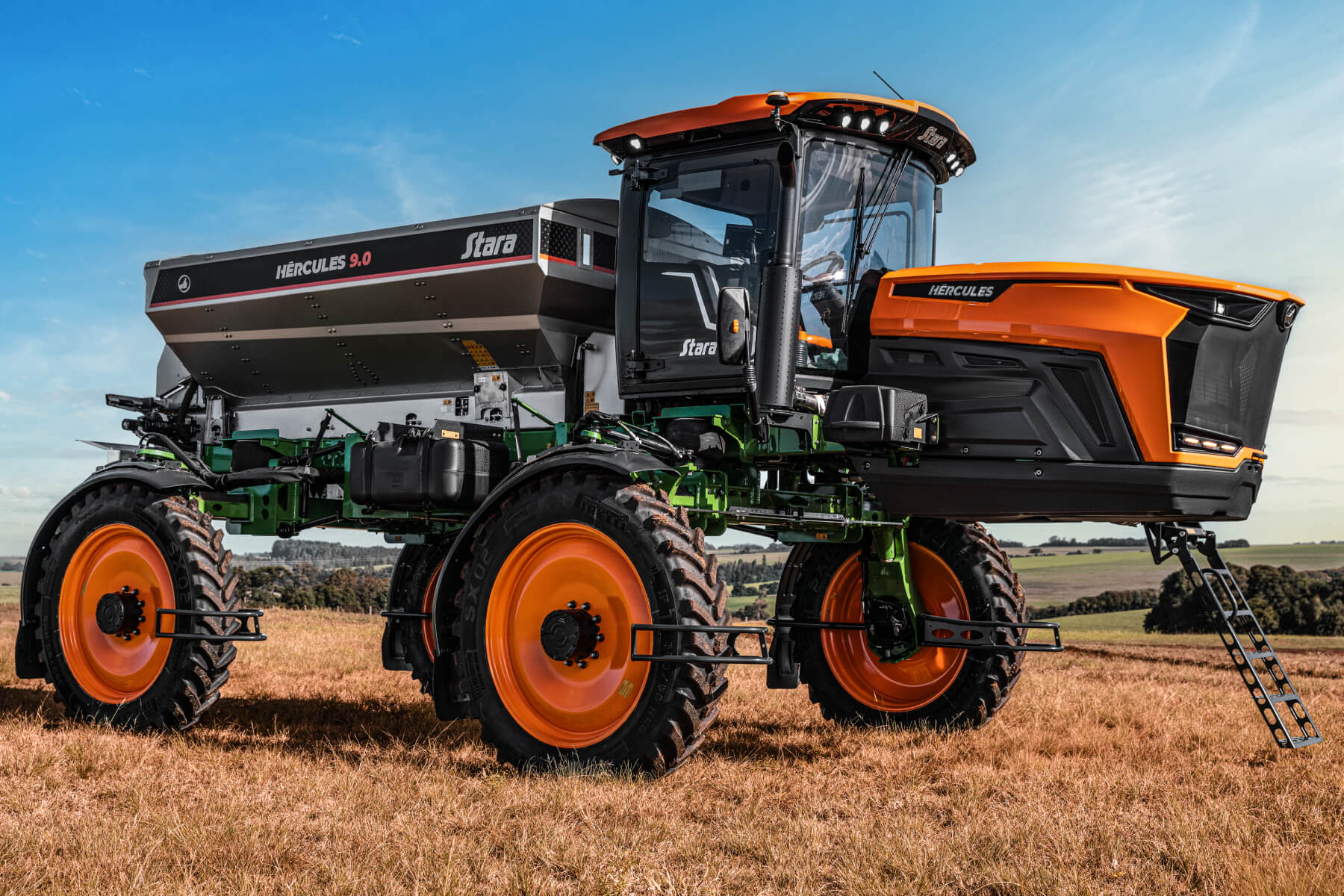 Distribuidor Agrícola Hércules 9.0 Stara na lavoura